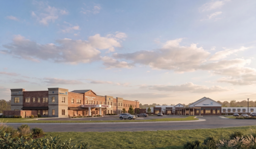 A rendering of the Daleville expansion