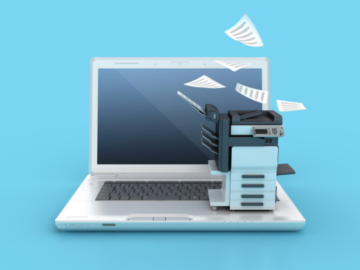 computer and printer